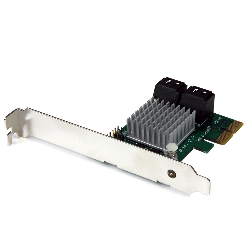 You Recently Viewed StarTech PEXSAT34RH 4 Port PCI Express 2.0 SATA III 6Gbps RAID Controller Card Image